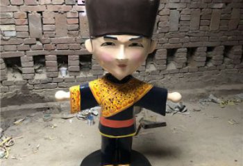 別墅區(qū)京劇雕塑廠家 仿真唱戲雕塑 大型民俗雕塑