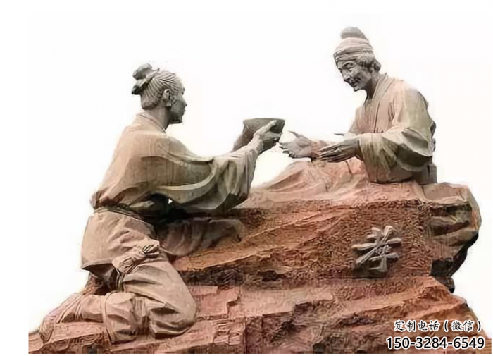 園林孝道雕塑廠家 大型景觀古代雕塑 中式文化雕塑