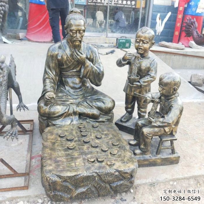 彩繪下象棋雕塑廠家 現(xiàn)代雕塑 公園民俗雕塑 彩繪下象棋雕塑廠家 現(xiàn)代雕塑 公園民俗雕塑