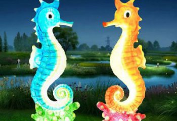 房地產(chǎn)河馬雕塑，卡通動(dòng)漫雕塑，彩繪工藝制造