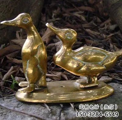 抽象鴨子雕塑廠家，仿真動(dòng)物， 公園動(dòng)物雕塑
