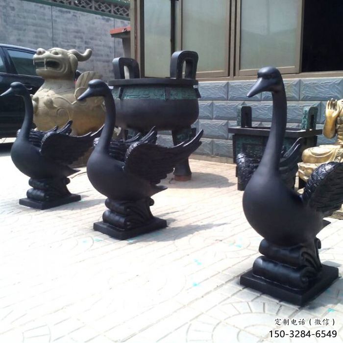鴨子雕塑廠家，仿真動(dòng)物， 動(dòng)物雕塑生產(chǎn)