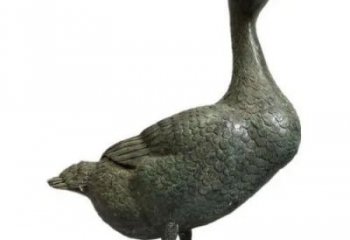 現(xiàn)代鴨子雕塑廠家，仿真動(dòng)物， 街頭動(dòng)物擺件