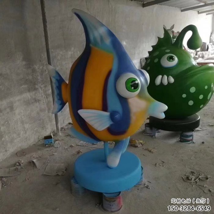 大型劍魚雕塑廠家，戶外街頭雕塑，海洋生物雕塑