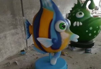 大型劍魚雕塑廠家，戶外街頭雕塑，海洋生物雕塑