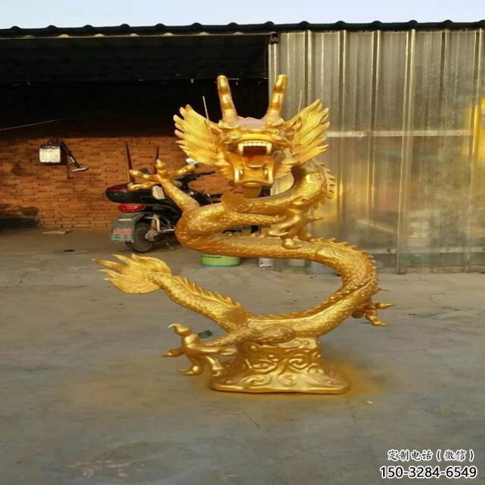 加工龍頭雕塑廠，園林動物雕塑，房地產(chǎn)售樓處擺件