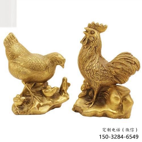 操場(chǎng)小雞雕塑，公園題材，彩繪工藝效果