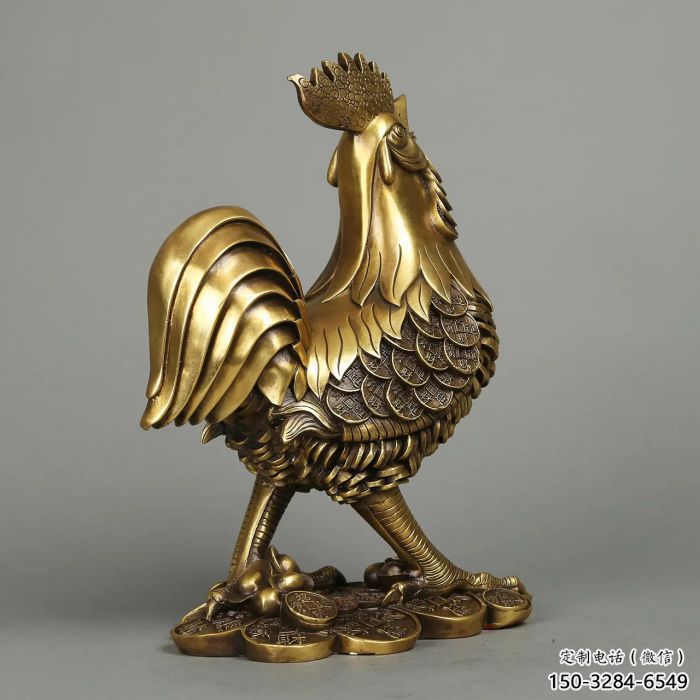 景區(qū)小雞雕塑，廣場(chǎng)主題，仿古工藝