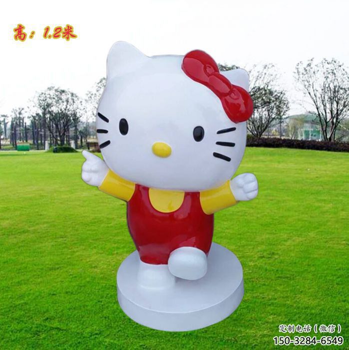 承接室內(nèi)小貓雕塑，景觀題材，動(dòng)漫主題效果