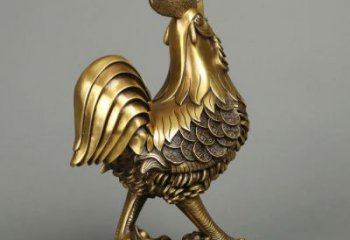 景區(qū)小雞雕塑，廣場主題，仿古工藝