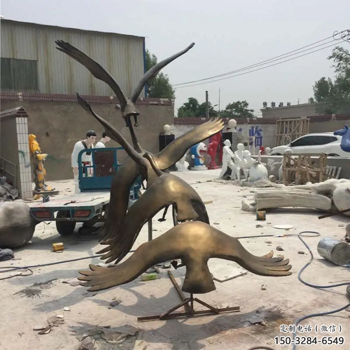 古銅色大雁雕塑廠家 大型城市雕塑 商業(yè)街?jǐn)[件 古銅色大雁雕塑廠家 大型城市雕塑 商業(yè)街?jǐn)[件
