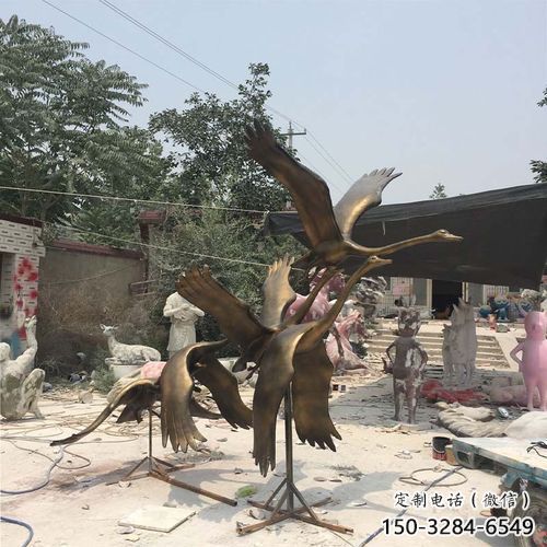承接大雁雕塑 廣場近代雕塑 門口小品 承接大雁雕塑 廣場近代雕塑 門口小品