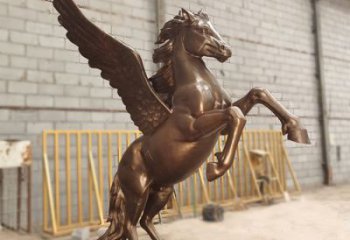 承接景區(qū)天馬雕塑，廣場(chǎng)主題，仿古工藝