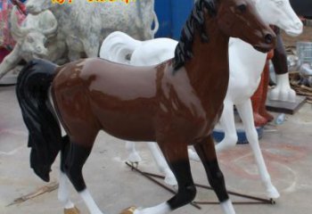街頭小馬雕塑廠家，景觀擺件，仿真工藝