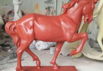 彩繪小馬雕塑預定，仿真動物主題，噴漆工藝