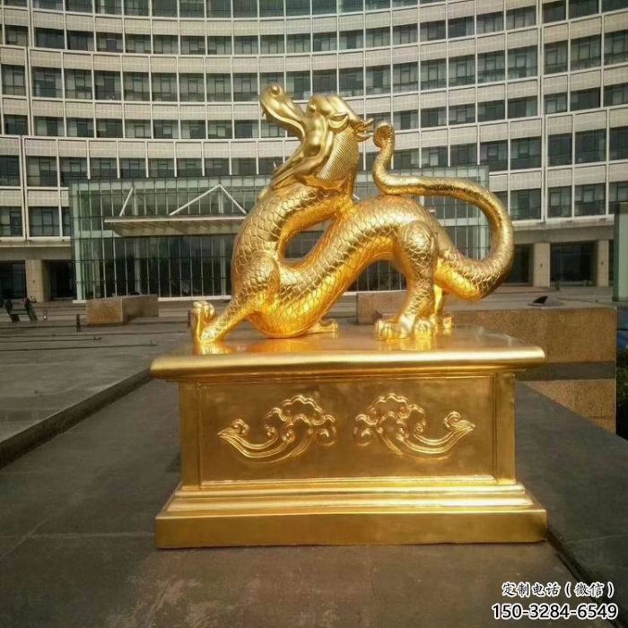 承接大型白虎雕塑，鍍金歐式雕塑，神獸動物雕塑