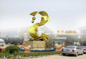 海洋館魚(yú)形雕塑，海洋生物雕塑，仿銅工藝