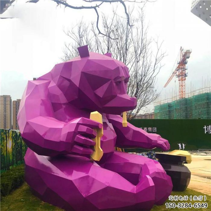 門口黑熊雕塑 售樓處仿真雕塑 彩繪小品 門口黑熊雕塑 售樓處仿真雕塑 彩繪小品