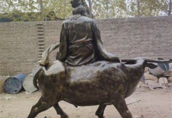 房地產(chǎn)老牛雕塑，仿古動(dòng)物雕塑，噴漆制造