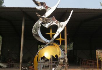 大型鴿子雕塑廠家，鍍金歐式雕塑，仿古擺件