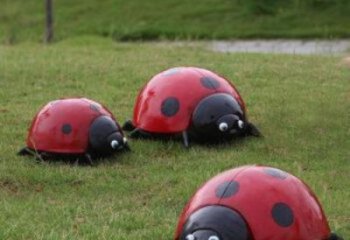 城市蟲子雕塑，公園動物雕塑，彩繪效果