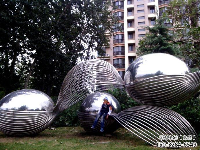 廣場(chǎng)恐龍蛋雕塑廠家 抽象景觀小品 烤漆雕塑 廣場(chǎng)恐龍蛋雕塑廠家 抽象景觀小品 烤漆雕塑