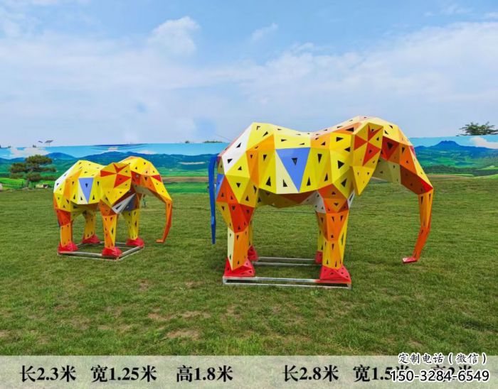 金屬大象雕塑制作觀賞型，城市裝飾，空間烤漆大象雕塑標(biāo)準(zhǔn)