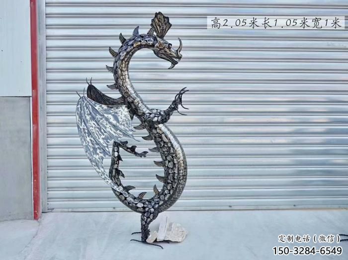 城市恐龍雕塑標準，金屬制作，景觀鐵藝恐龍雕塑優(yōu)價