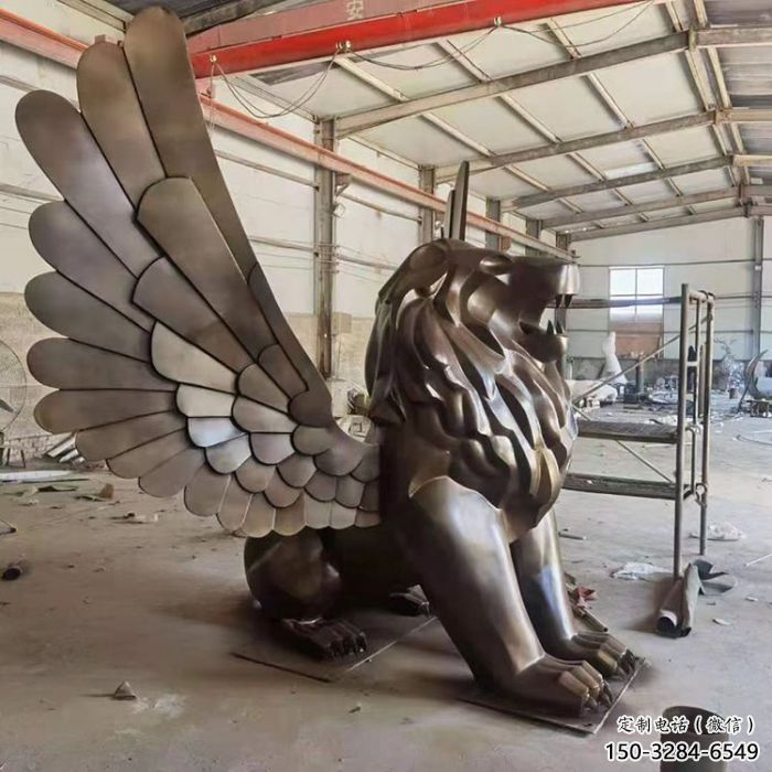 仿古獅子雕塑