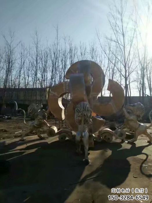 獅子雕塑選用，廣場雕塑，走獅雕塑制作