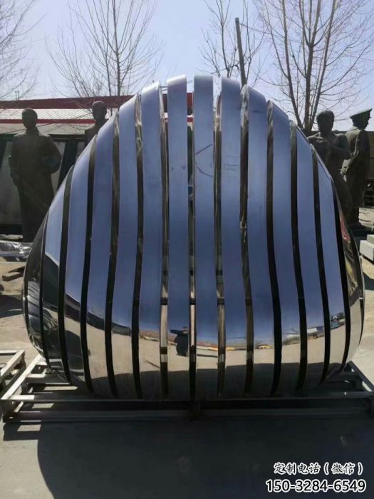 小區(qū)坐凳雕塑，拉絲景觀雕塑，抽象效果