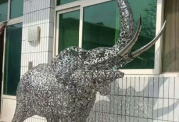 大象雕塑通用，街頭雕塑，鏤空大象雕塑標(biāo)準(zhǔn)