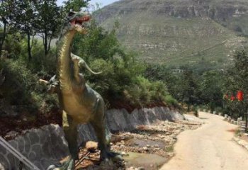 景觀恐龍雕塑制造商，公園雕塑，玻璃鋼恐龍雕塑供給