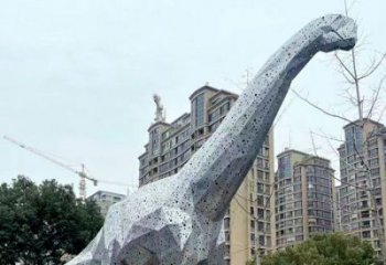 鏤空恐龍雕塑制造，歐式風格，切面恐龍雕塑定價