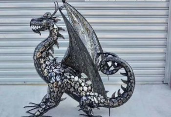 主題恐龍雕塑供給，中式工藝，景觀鐵藝恐龍雕塑精品