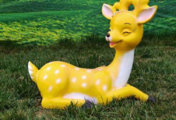 小鹿雕塑精選，戶外雕塑，景觀卡通小鹿雕塑優(yōu)價(jià)