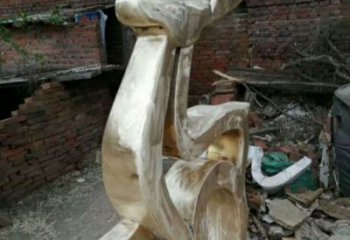 小鹿雕塑定價，街景小品，抽象銅鹿雕塑批發(fā)