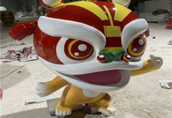 影視劇卡通獅子雕塑，創(chuàng)意藝術(shù)體系，動(dòng)物美陳類型