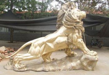 獅子雕塑通用，街頭雕塑，黃銅走獅雕塑標(biāo)準(zhǔn)