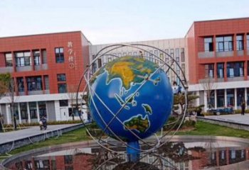 地球雕塑精選，公園小品，不銹鋼地球雕塑精品