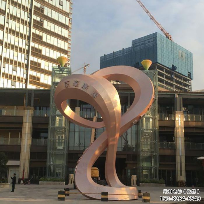 周口室外光電雕塑展品，公園小品，城市不銹鋼光電雕塑供需