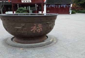 安陽鑄銅缸雕塑生產(chǎn)