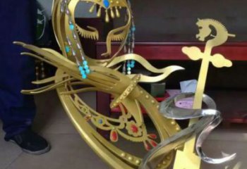 南關(guān)公園臉譜雕塑