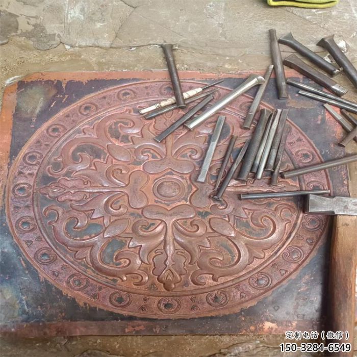 萍鄉(xiāng)花卉浮雕精品，鍛銅構(gòu)件，別墅花卉浮雕廠家