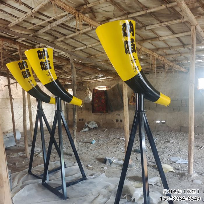 濰坊園林喇叭雕塑 濰坊園林喇叭雕塑