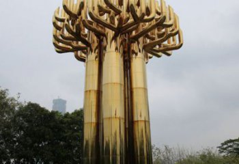 濟(jì)南園林精神堡壘雕塑