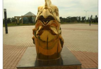渭南不銹鋼生肖雕塑，鍍鈦工藝，公園廣場戶外擺放