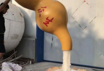 林芝企業(yè)葫蘆雕塑
