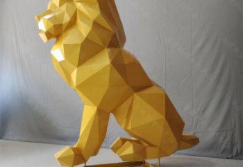 和田獅子雕塑服務(wù)商，動(dòng)物雕塑，不銹鋼獅子雕塑制作