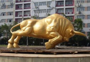 克拉瑪依風(fēng)景區(qū)開(kāi)荒牛雕塑